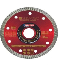 Resim Bay-Tec MK0281 Süper Turbo Elmas Testere 115MM Ince-Erpilsan Elektronik 