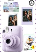 Resim Fujifilm Instax Mini 12 Yeşil Fotoğraf Makinesi - Çerçeve Ve 20'li Mini Film Seti Fujifilm