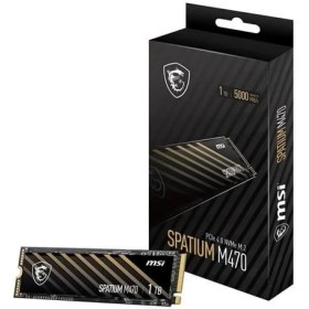 Resim Msı 1tb Spatıum M470 Pro 6000-4500MB/S M2 Nvme Gen4 Disk 