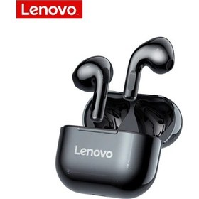 Resim Lp40 Siyah Lenovo Lp40 Kablosuz Kulaklıklar İçin Tws Bluetooth Kulaklık Dokunmatik Kontrol Spor Kulaklık Stereo Kulaklık Telefon Android İçin 