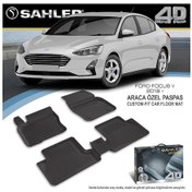 Resim Ford Focus 4 Paspas Sahler 4.5D Havuzlu 2018- Sonrası Siyah 