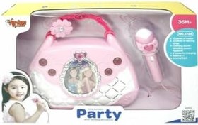 Resim Vardem BAO-1706 Mikrofonlu Mp3 Çalar Parti Müzikleri El Çantası- 
