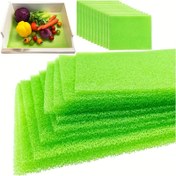 Resim 6/10 adet Ekstra Büyük Yıkanabilir Buzdolabı Çekmece Linerleri - Tekrar Kullanılabilir, Taze ve Nem Tutma, Meyve ve Sebzeler için Hava Dolaşımını Geliştirir, Dayanıklı Plastik Depolama Matları Buzdolapları için, Sebzeler Depolama Çözümü | Canlı Liner Tasarımı | Dayanıklı Plastik Linerler, Buzdolabı Aksesuarları 