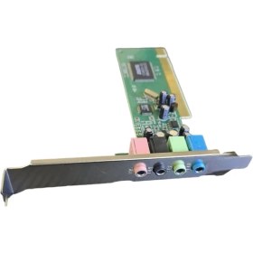 Resim Navidata Nvd-63 4.1 Kanal Pcı Ses Kartı (WİNDOWS10 VE 32 BİT ÜZERİ ÇALIŞMAZ) 