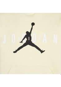 Resim Nike Jorden Jumpman Sustaınable Pullov Çocuk Sweatshirt Sarı 