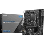 Resim MB Pro H610M-S Ddr4 Soket 1700 Ddr4 3200(OC) HDMI M.2 Usb3.2 1x 1g Lan Matx 