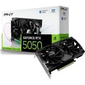 Resim Pny RTX5050 8gb 128BIT Siyah Ekran Kartı (VCG50508DFXPB1) 
