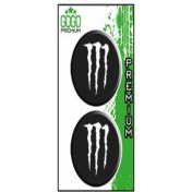 Resim Monster 4 (2.4x2.4 Cm) Üçlü Damla Etiket 