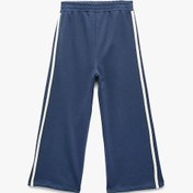 Resim Koton Pamuklu Beli Lastikli Geniş Paça Lacivert Kız Bebek Eşofman Altı 6wmg40043ak Lacivert 