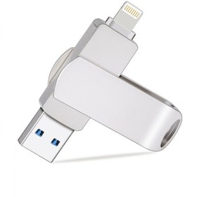 Resim Mettzchrom 64gb Otg Iphone Usb Lightning Bellek Usb Usb 3.0 Iphone 14 Serileri Ve Alt Serilere Uyumlu 