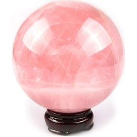 Resim Pembe Kuvars Küre 