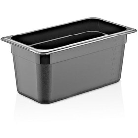 Resim GastroPlast Gn 1/3-150 Mm Gastronom Küvet, Polikarbon, Siyah 