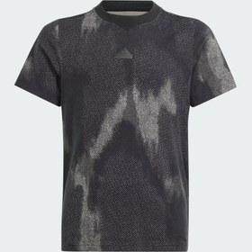 Resim adidas Future Icons Allover Print Çocuk Tişört 