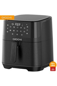 Resim E&D Collection Groove XXL 7L 1800W WiFi Airfryer Air Fryer Yağsız Sıcak Hava Fritözü Siyah 