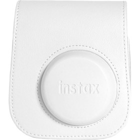 Resim Instax Mini 12 Beyaz Deri Çanta 