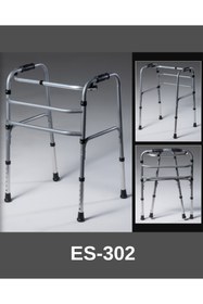 Resim ES MEDİKAL Walker Wolker Yürüteç Hareketli Katlanabilir Walker - - Demir Profil - 