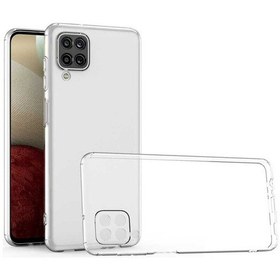 Resim Galaxy A12 Kılıf Zore Kamera Korumalı Süper Silikon Renksiz 