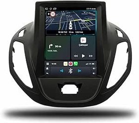 Resim MarTechno Android Multimedya 6GB RAM 128GB Hafıza Ford Courier Tesla 2014-2022 ile uyumlu 