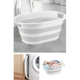 Resim Magic Akordion Katlanır Çamaşır Sepeti - 38 Litre 