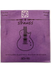 Resim Strauss SES-110 Elektro Gitar Teli Takım 0.10 