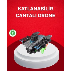 Resim Esranın Dünyası Katlanabilir Drone 1080P Kamera 0-100M Uçuş Mesafeli RSKRG34-ESRDNS 
