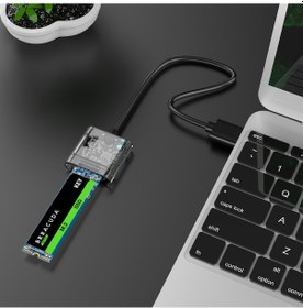 Resim Cbtx JMS578 USB SSD PCIe M.2 NGFF SATA Sabit Disk Muhafazası DM201SU 
