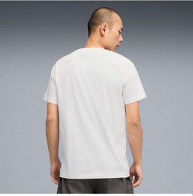 Resim Puma Graphic Erkek Beyaz T-shirt 693010 