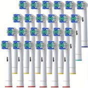 Resim 24 Paket AISU Oralbi Elektrikli Diş Fırçası Başlıkları, Yumuşak Kıllar, Oral Bakım Yedek Fırça Başlıkları, Pro-/Pro 500/1000/1500/3000/3757/5000/7000/7500/8000 Serisi ile Uyumlu 