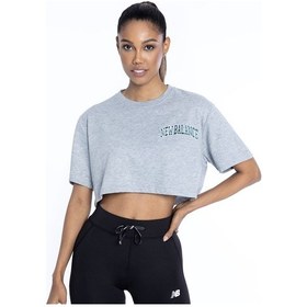 Resim New Balance Crop Kadın Tişört 001 