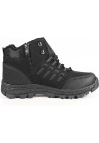 Resim Ayakcity X-Step Poliüretan Füme Erkek Suya Dayanıklı Outdoor Bot - Siyah - 38 