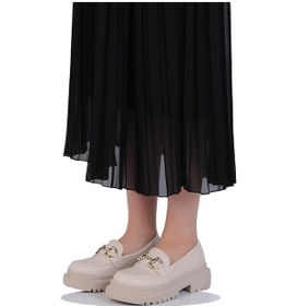 Resim Skuaıter 205 Kalın Taban Kadın Babet Ayakkabı 001 