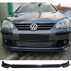 Resim Vw Golf 5 Abt Ön Ek Karlık Abs Plastik Mat Siyah 2003 2004 2005 2006 2007 2008 2009 