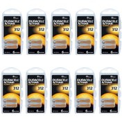 Resim Duracell 312 Numara İşitme Cihazı Pili 6 x 10'lu 