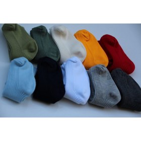 Resim BEBEĞİME ÇORAP Derby Dizaltı Çorap 10'lu Paket Kız Bebek -çocuk / Erkek Bebek-erkek Çocuk / Unisex 