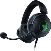 Resim RAZER Kraken V3 RGB 7.1 Surround Siyah Gaming Kulaklık RZ04-03770200-R3M1 