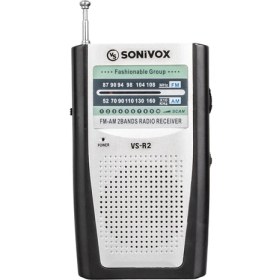 Resim Gümüş Renk Analog Radyo Vs-R2 (4764) 
