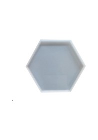 Resim Epoksi Silikon Kalıp Altıgen Düz 14 CM 