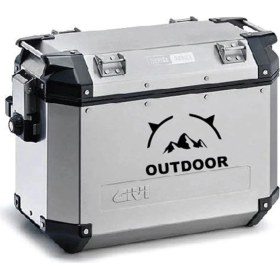 Resim Outdoor Motosiklet Çanta Sticker Etiket Modeli 