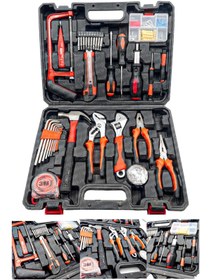 Resim TeknoKesgin 105 Parça Özel Alışım Çelik Professıonel Alet Takım Seti Avadanlık Pense Set. 