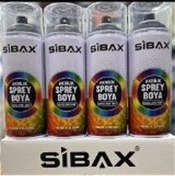 Resim Sibax SİBAX SPREY BOYA PARLAK SİYAH 400 ML 