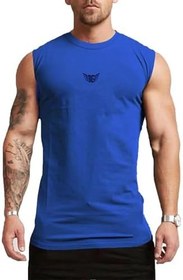 Resim GENIUS STOREErkek Nem Emici Hızlı Kuruma Atletik Teknik Performans Sporcu Sıfır Kol T-shirt 