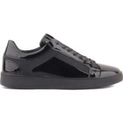 Resim Sail Laker's Sail Lakers - Siyah Rugan Deri Erkek Sneaker 