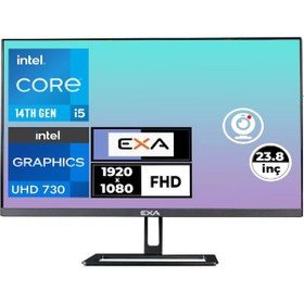 Resim Exa C54 X24S027 i5-14400 32 GB 1 TB SSD 23.8"W11P FHD AIO Masaüstü Bilgisayar 