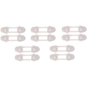 Resim Bebek Çocuk Güvenlik Dolap Çekmece Kilidi Güvenlik Seti-(2'li pk Mini Çok Amaçlı Kilit 5 Adet) Çok Renkli 