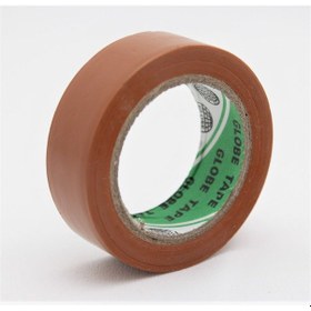 Resim Globe Pvc Elektrik İzolasyon Bant "0.13x19x10yrds" Kahverengi 