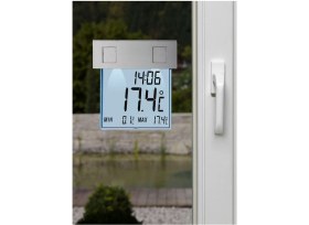 Resim Tfa 30.1035 'vision Solar' Dijital Pencere Termometresi (Güneş Enerjili) 