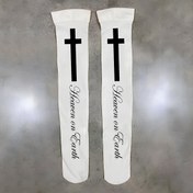 Resim Y2K Gotik Tarzı Baskılı Sokak Estetiği Grafik Diz Üstü Çorap Punk Gotik Baskılı Diz Üstü Çorap Dar Kesim Seksi Retro Yüksek Sokak Diz Üstü Çorap 