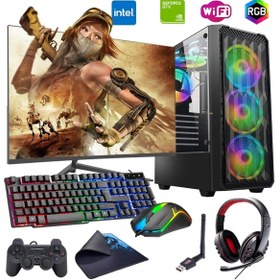 Resim ROGAME İ7 12700f 16gb Ddr4 1tb M2 4gb Gtx1650 27" 165hz Monitörlü Oyun Bilgisayarı (GAMİNG SET) 