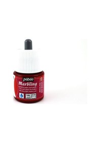 Resim Pebeo Marbling Ebru Boyası Bengal Pink 45 Ml Şişe 130-03 