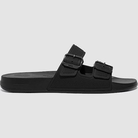 Resim Fitflop İqushıon GS9 Çift Tokalı Erkek Terlik - Siyah 